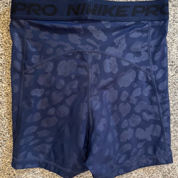 Nike Pro Navy Camo Shorts XS - Picture 2 of 4